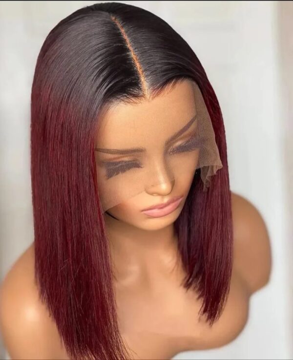 Bob lisse rouge noire 10 – Image 3