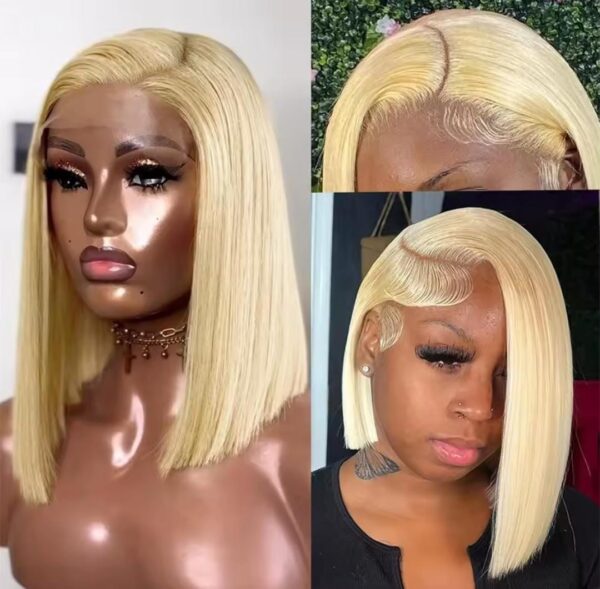 Bob lisse blonde 10"