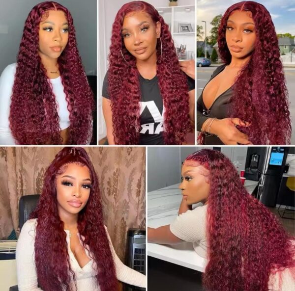 Bouclée longue curly rouge 20 à 30 pouces – Image 5