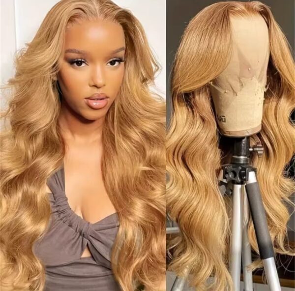 Bouclée longue wave blond crème 20 à 30 pouces – Image 5