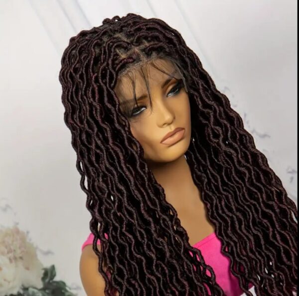 Locks noire 36 pouces rouge noire – Image 3
