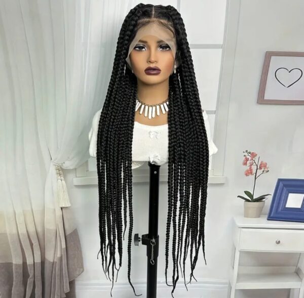 Large Box braids noire 36 pouces