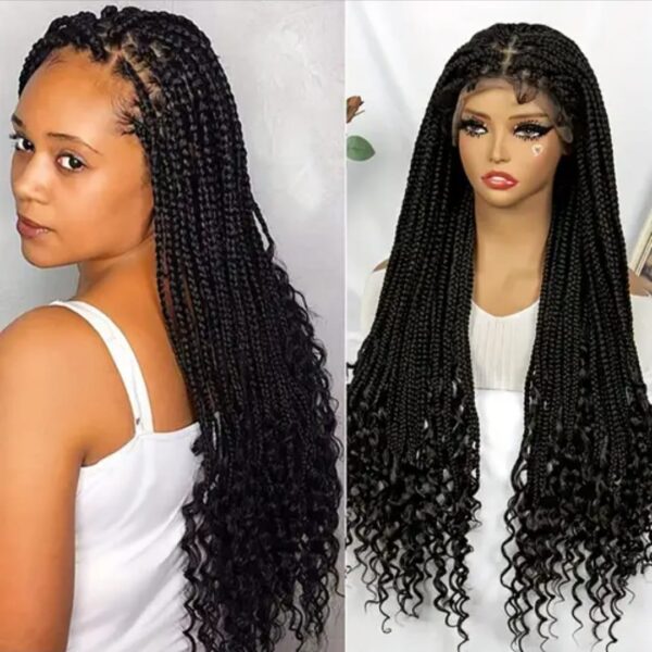 Box braids bouclée noire 26 pouces