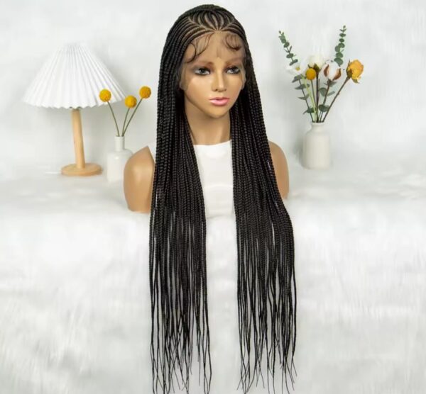 Rokia nattes tressée noire 36 pouces – Image 2