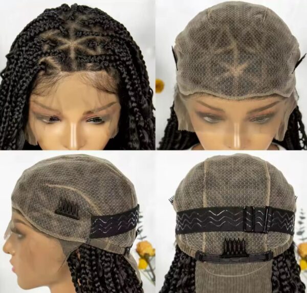 Boho triangle braids noire 32 pouces – Image 6