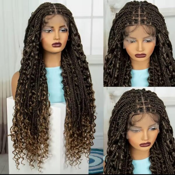 Boho box braids noire 32 pouces – Image 3