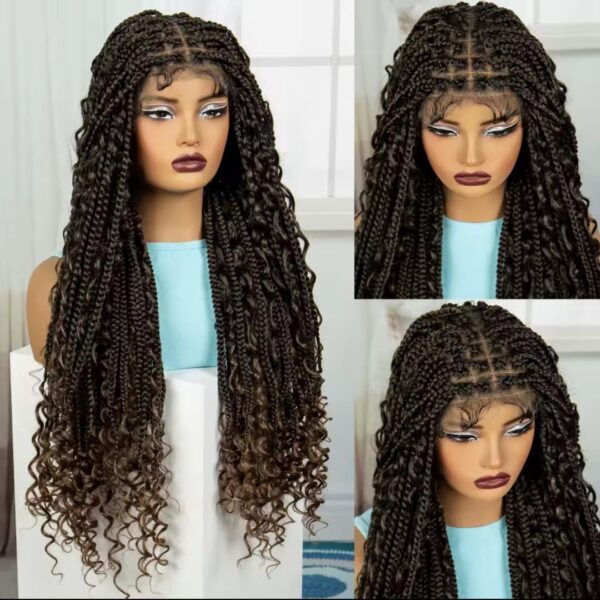 Boho box braids noire 32 pouces – Image 5