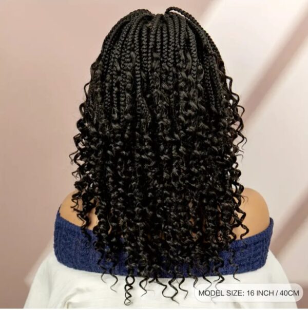 Boho box braids noire 16 pouces – Image 6