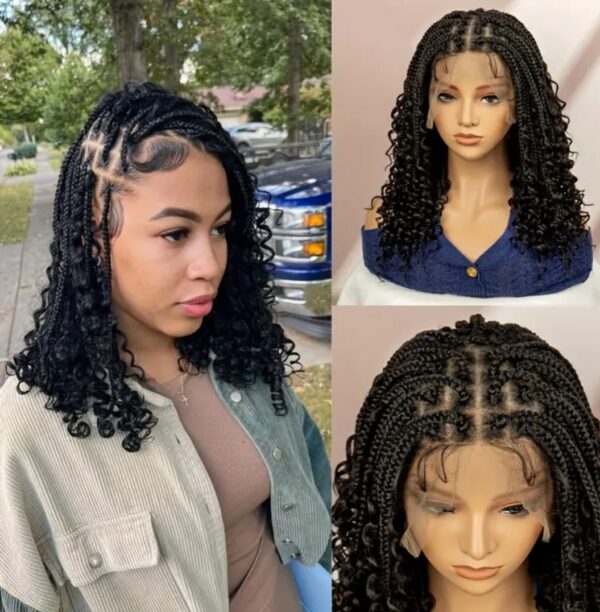Boho box braids noire 16 pouces – Image 5