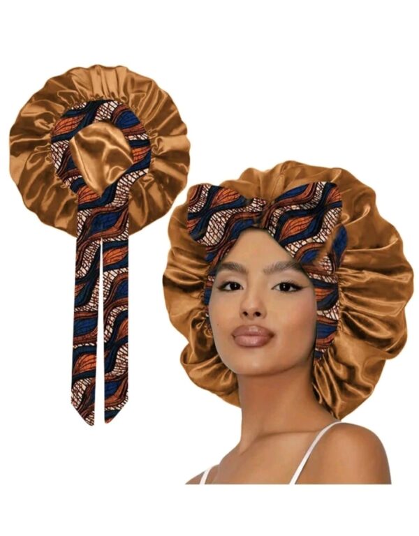 Bonnet en satin avec corde – Image 13